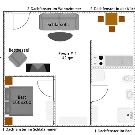 Apartamento Mey Haus Zum Rosenstock